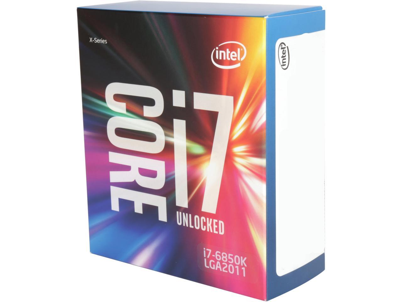 Intel Core i7-6850K Broadwell-E 6-Core 3.6 GHz LGA 2011-V3 140W BX80671I76850K Desktop Processor