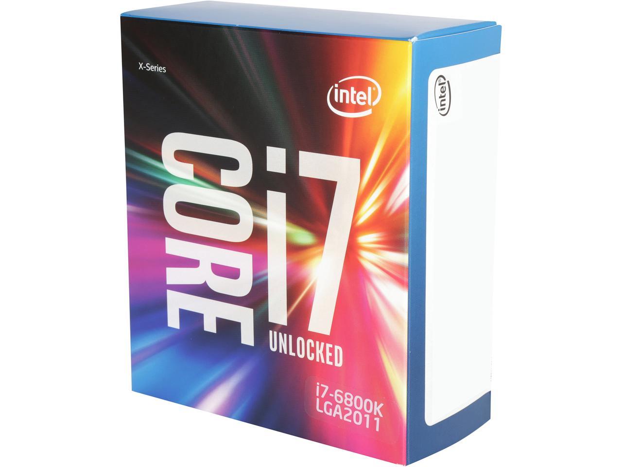 Intel Core i7-6800K Broadwell-E 6-Core 3.4 GHz LGA 2011-v3 140W BX80671I76800K Desktop Processor