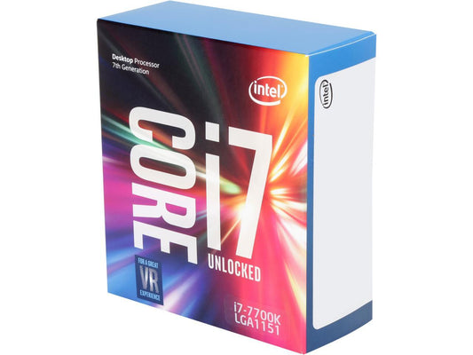 Intel Core i7-7700K Kaby Lake Quad-Core 4.2 GHz LGA 1151 91W BX80677I77700K Desktop Processor