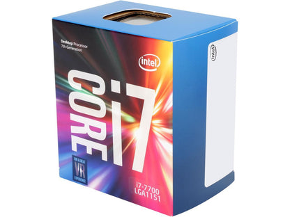 Intel Core i7-7700 Kaby Lake Quad-Core 3.6 GHz LGA 1151 65W BX80677I77700 Desktop Processor