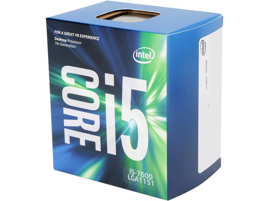 Intel Core i5-7600 Kaby Lake Quad-Core 3.5 GHz LGA 1151 65W BX80677I57600 Desktop Processor