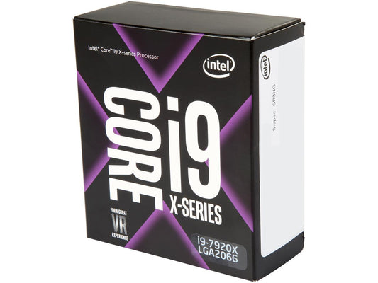 Intel Core i9-7920X Skylake X 12-Core 2.9 GHz LGA 2066 140W BX80673I97920X Desktop Processor