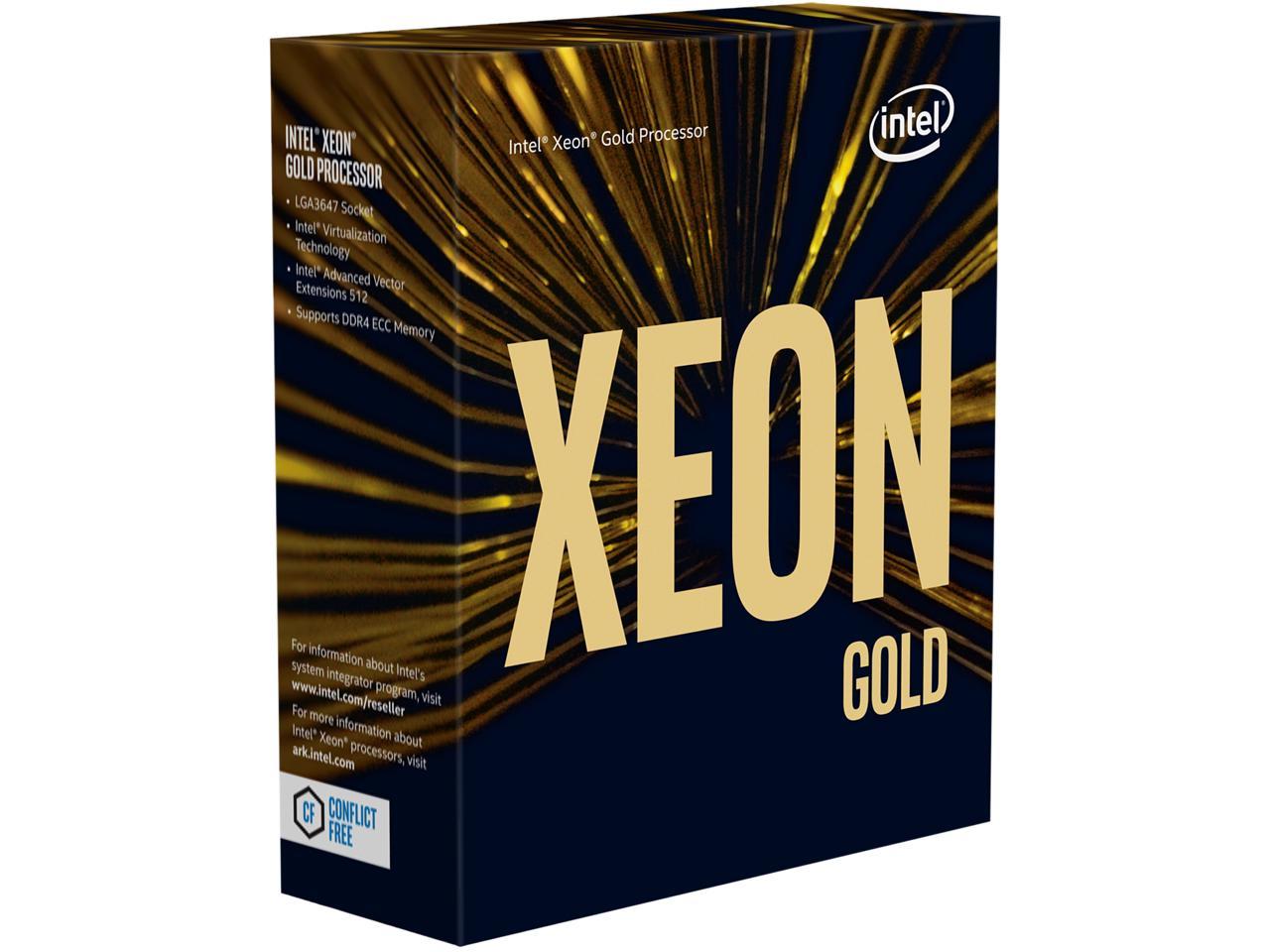 Intel Xeon Scalable Gold 5120 SkyLake 14-Core 2.2 GHz (3.2 GHz Turbo) LGA 3647 105W BX806735120 Server Processor