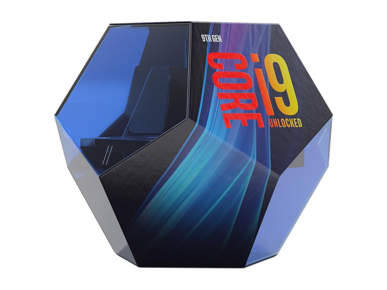 Intel Core i9-9900K Coffee Lake 8-Core, 16-Thread, 3.6 GHz (5.0 GHz Turbo) LGA 1151 (300 Series) 95W BX80684I99900K Desktop Processor Intel UHD Graphics 630