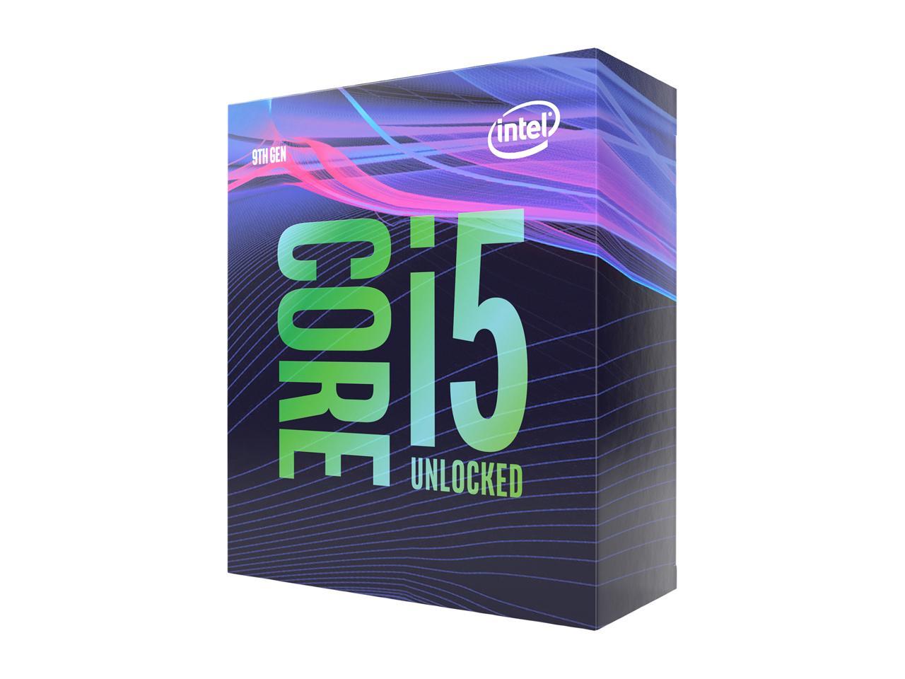 Intel Core i5-9600K Coffee Lake 6-Core 3.7 GHz (4.6 GHz Turbo) LGA 1151 (300 Series) 95W BX80684I59600K Desktop Processor Intel UHD Graphics 630