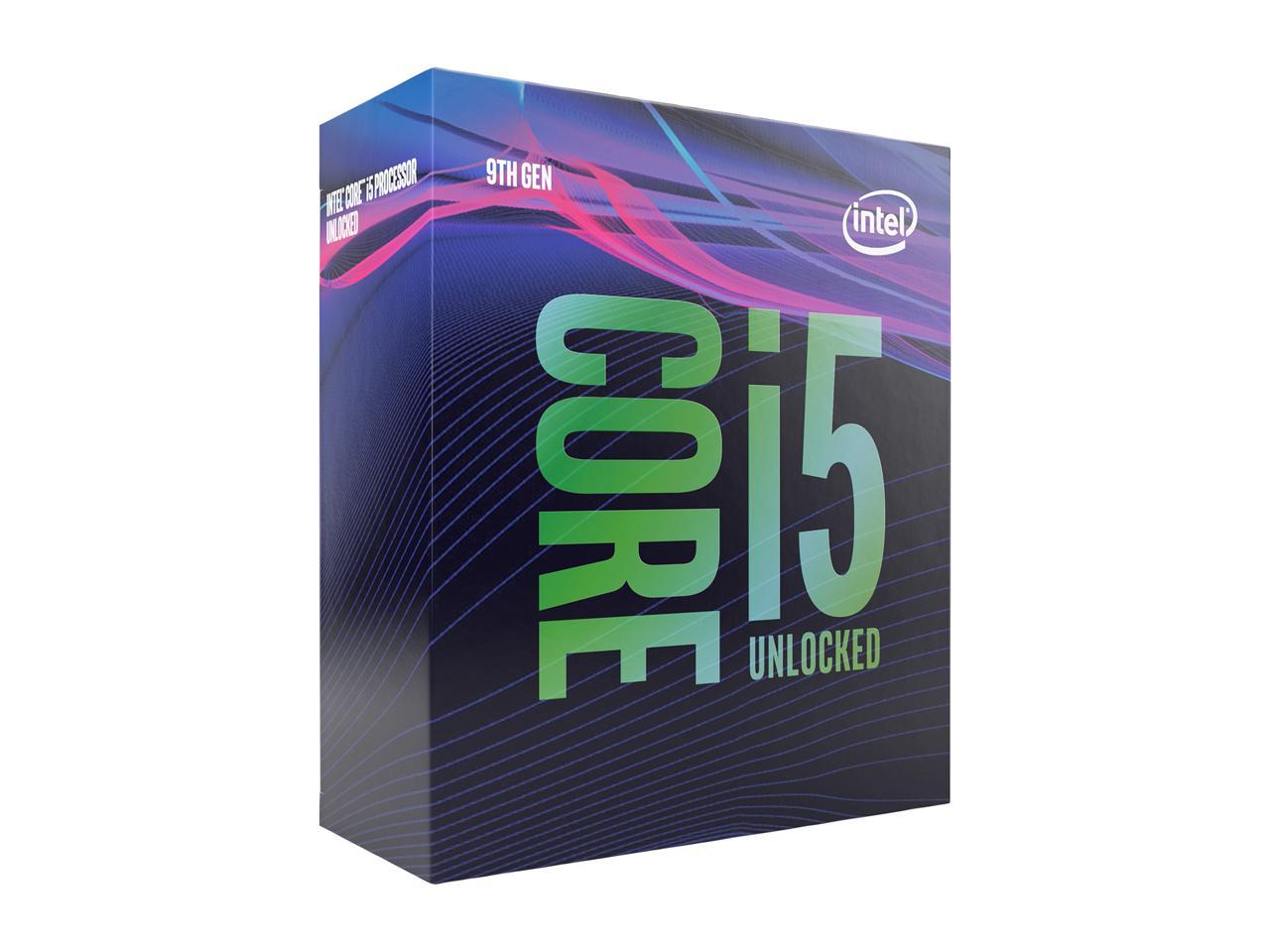 Intel Core i5-9600K Coffee Lake 6-Core 3.7 GHz (4.6 GHz Turbo) LGA 1151 (300 Series) 95W BX80684I59600K Desktop Processor Intel UHD Graphics 630