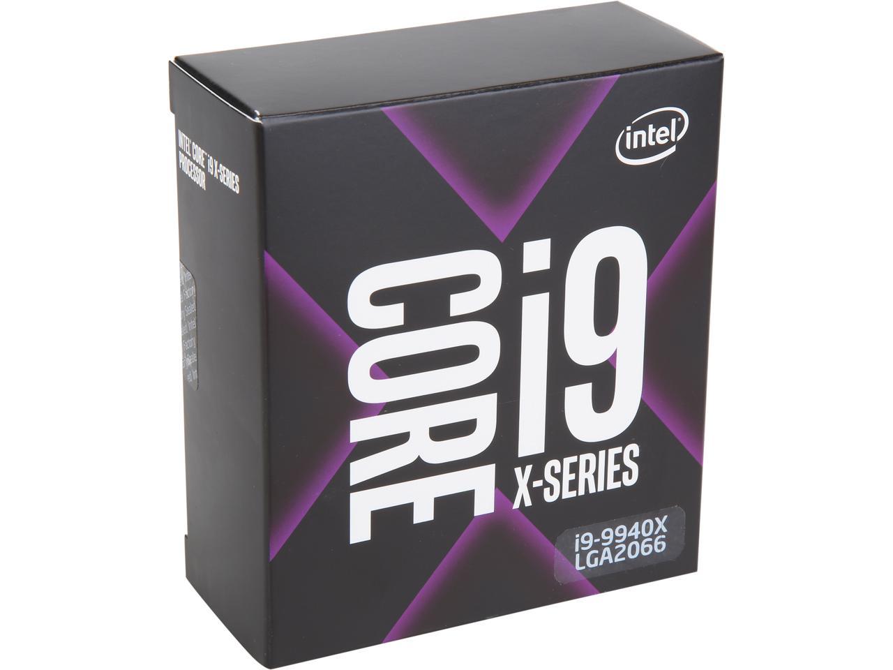 Intel Core i9-9940X Skylake X 14-Core 3.3 GHz (4.4 GHz Turbo) LGA 2066 165W BX80673I99940X Desktop Processor