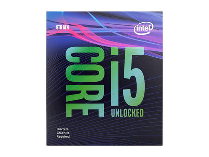 Intel Core i5-9600KF Coffee Lake 6-Core 3.7 GHz (4.6 GHz Turbo) LGA 1151 (300 Series) 95W BX80684I59600KF Desktop Processor Without Graphics