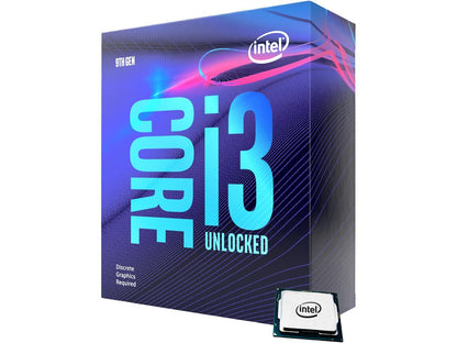 Intel Core I3-9350KF Coffee Lake 4-Core 4.0 GHz (4.6 GHz Turbo) LGA 1151 (300 Series) 91W BX80684I39350KF Desktop Processor Without Graphics