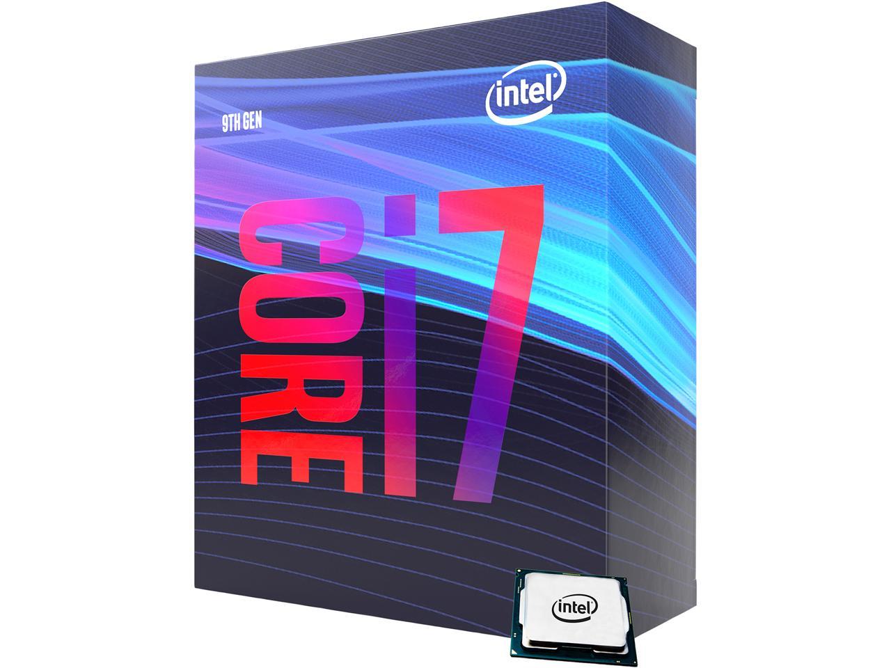 Intel Core i7-9700 Coffee Lake 8-Core 3.0 GHz (4.7 GHz Turbo) LGA 1151 (300 Series) 65W BX80684I79700 Desktop Processor Intel UHD Graphics 630