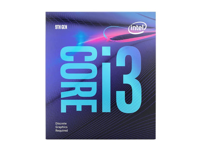 Intel Core i3-9100F Coffee Lake 4-Core 3.6 GHz (4.2 GHz Turbo) LGA 1151 (300 Series) 65W BX80684i39100F Desktop Processor Without Graphics