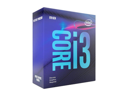 Intel Core i3-9100F Coffee Lake 4-Core 3.6 GHz (4.2 GHz Turbo) LGA 1151 (300 Series) 65W BX80684i39100F Desktop Processor Without Graphics