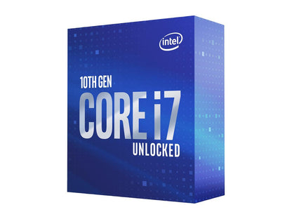 Intel Core i7-10700K Comet Lake 8-Core 3.8 GHz LGA 1200 125W Desktop Processor w/ Intel UHD Graphics 630