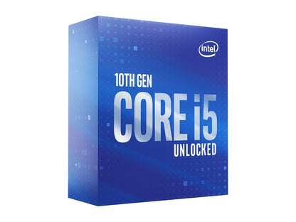 Intel Core i5-10600K Comet Lake 6-Core 4.1 GHz LGA 1200 125W BX8070110600K Desktop Processor Intel UHD Graphics 630