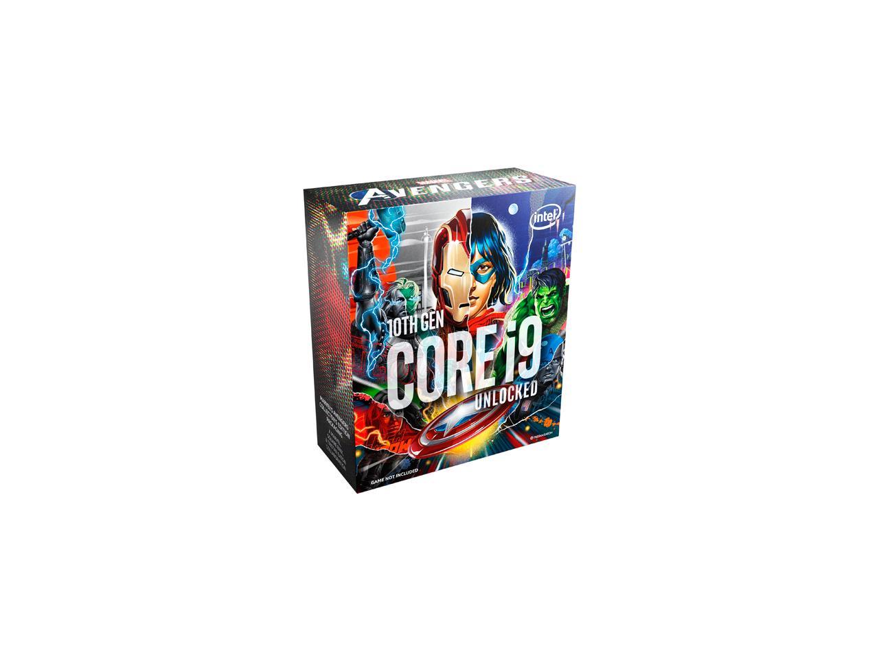 Intel Core i9-10850KA Comet Lake 10-Core 3.6 GHz LGA 1200 125W Desktop Processor w/ Intel UHD Graphics 630 - Avengers Limited Edition - BX8070110850KA