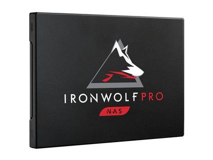 Seagate IronWolf Pro 125 SSD 1.92TB NAS Internal Solid State Drive - 2.5 Inch SATA 6Gb/s Speeds up to 545 MB/s, 1 DWPD Endurance and 24x7 Performance for Creative Pro, and SMB (ZA1920NX1A001)