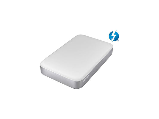BUFFALO MiniStation Thunderbolt USB 3.0 2 TB Portable Hard Drive (HD-PA2.0TU3) - Pre-formatted for