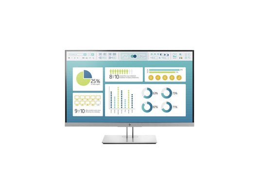 HP EliteDisplay E273 27" Full HD 1920 x 1080 5ms VGA HDMI DisplayPort HDCP Support USB 3.0 Hub Anti-Glare LED Backlit IPS Monitor