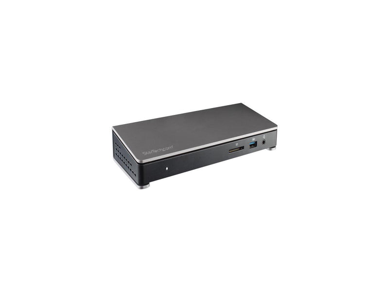 StarTech.com TB3DOCK2DPPD Thunderbolt 3 Dock - 85W Power Delivery - Dual 4K Monitor Docking Station with USB Type C & DisplayPort (TB3DOCK2DPPD)