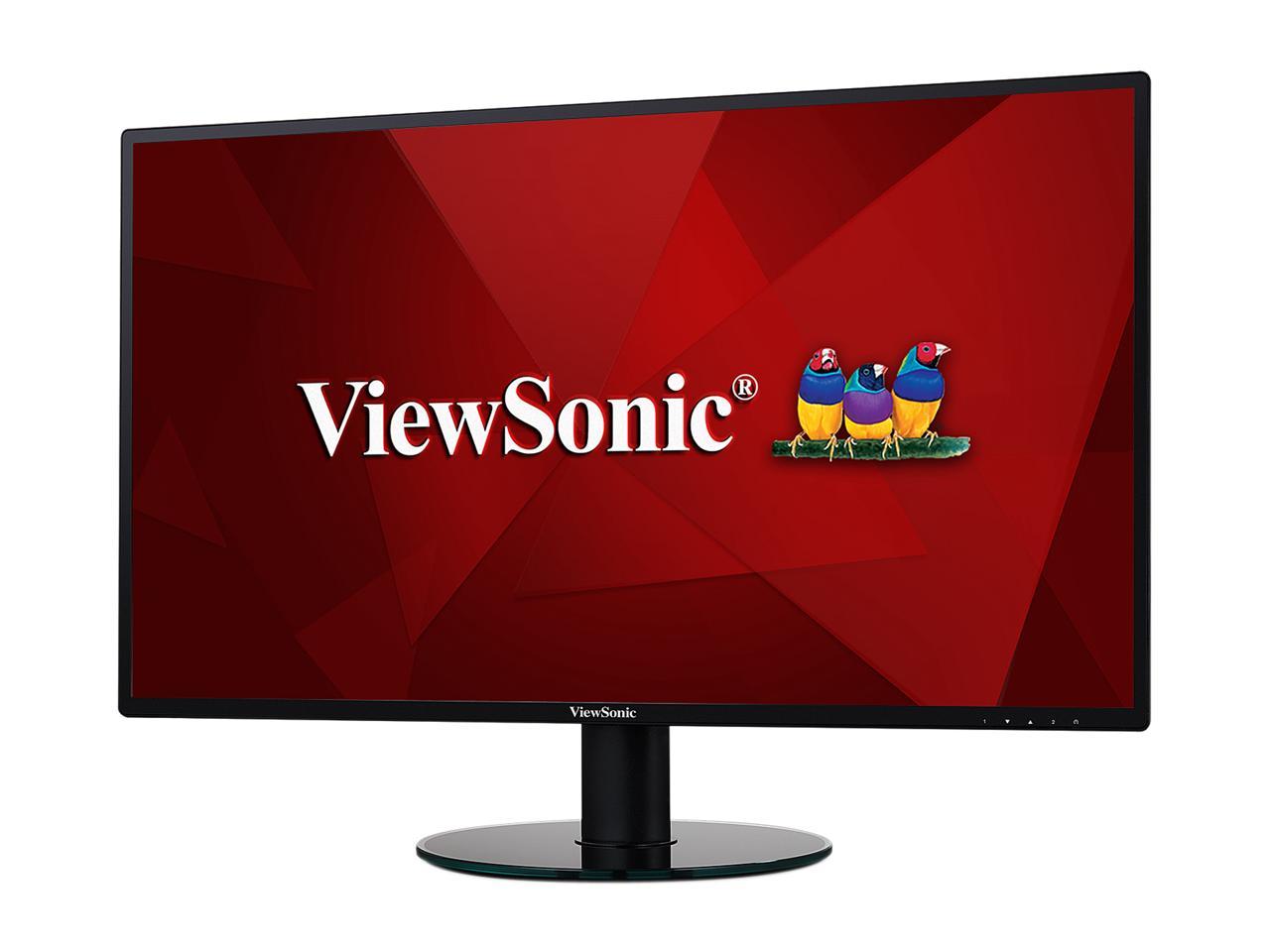 ViewSonic VA2719-2K-SMHD 27" WQHD 2560 x 1440 2K 5ms (GTG W/OD) 2xHDMI DisplayPort Built-in Speakers SuperClear Anti-Glare Backlit LED IPS Monitor