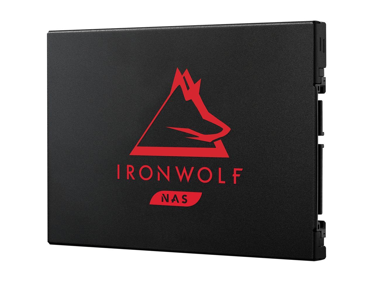 Seagate IronWolf 125 SSD 4TB NAS Internal Solid State Drive - 2.5 Inch SATA 6Gb/s Speeds of up to 560 MB/s, 0.7 DWPD Endurance and 24x7 Performance for Creative Pro and SMB/SME (ZA4000NM1A002)