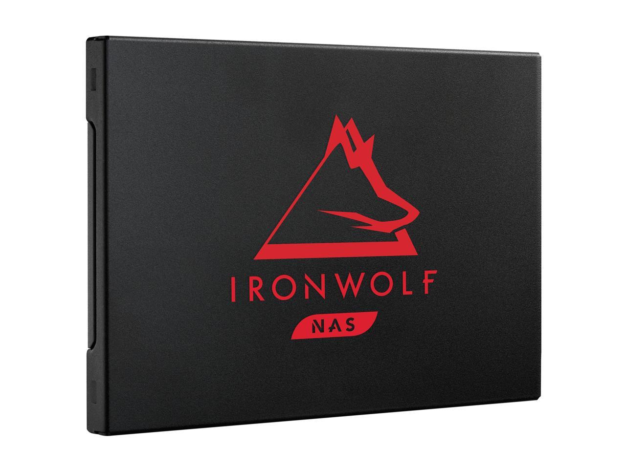 Seagate IronWolf 125 SSD 4TB NAS Internal Solid State Drive - 2.5 Inch SATA 6Gb/s Speeds of up to 560 MB/s, 0.7 DWPD Endurance and 24x7 Performance for Creative Pro and SMB/SME (ZA4000NM1A002)