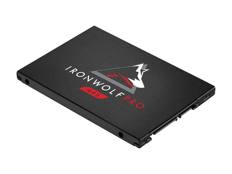 Seagate IronWolf Pro 125 SSD 480GB NAS Internal Solid State Drive - 2.5 Inch SATA 6Gb/s Speeds up to 545 MB/s, 1 DWPD Endurance and 24x7 Performance for Creative Pro, and SMB (ZA480NX1A001)