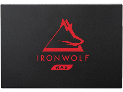 Seagate IronWolf 125 SSD 2TB NAS Internal Solid State Drive - 2.5 Inch SATA 6Gb/s Speeds of up to 560 MB/s, 0.7 DWPD Endurance and 24x7 Performance for Creative Pro and SMB/SME (ZA2000NM1A002)