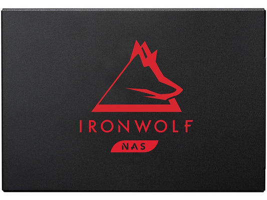 Seagate IronWolf 125 SSD 1TB NAS Internal Solid State Drive - 2.5 Inch SATA 6Gb/s Speeds of up to 560 MB/s, 0.7 DWPD Endurance and 24x7 Performance for Creative Pro and SMB/SME (ZA1000NM1A002)