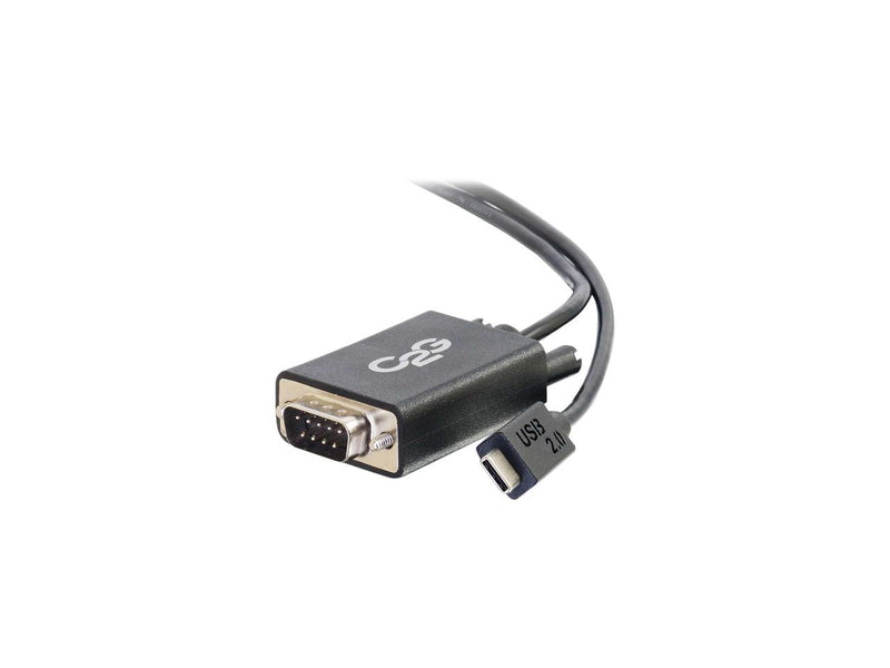 C2g Usb C To Db9 Serial Adapter Cable - Usb C 2.0 - M/M