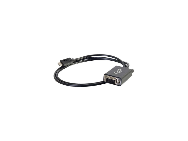 C2g Usb C To Db9 Serial Adapter Cable - Usb C 2.0 - M/M