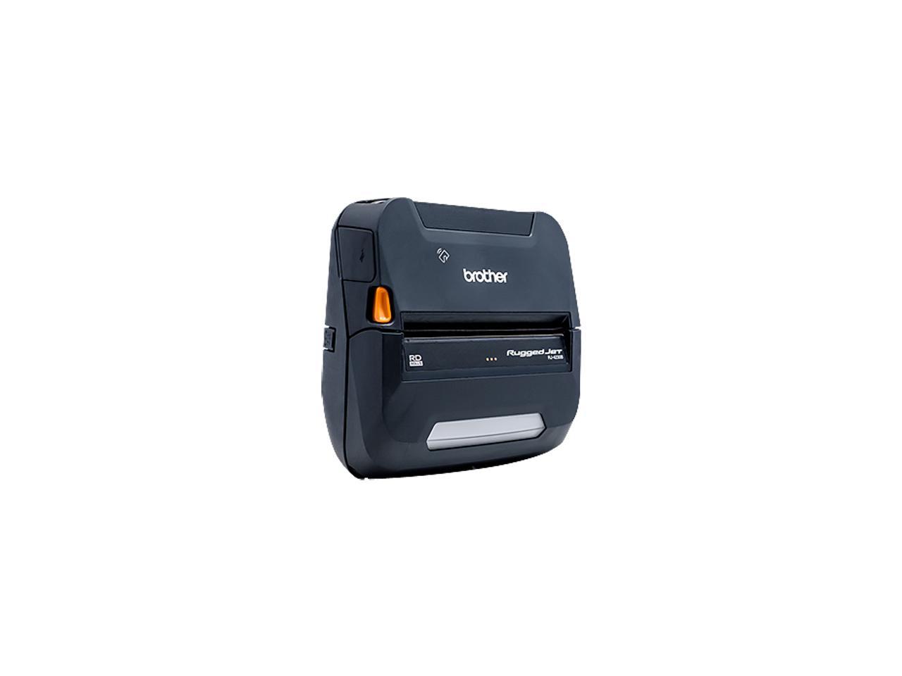 Brother Ruggedjet Rj4230bl Direct Thermal Printer - Monochrome - Portable - Label/Receipt Print