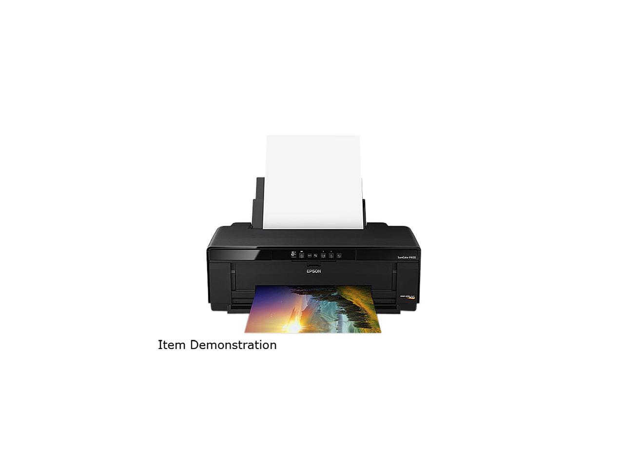 EPSON SureColor P400 (C11CE85201) wireless/USB color Inkjet Printer