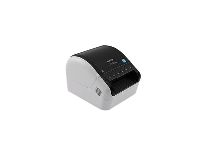 Brother QL-1110NWB 4" Wide Format, Professional Direct Thermal Label Printer, USB, USB Host, Bluetooth 2.1+EDR, Wireless (b/g/n), Ethernet, WirelessDirect, Auto Cutter - White/Black