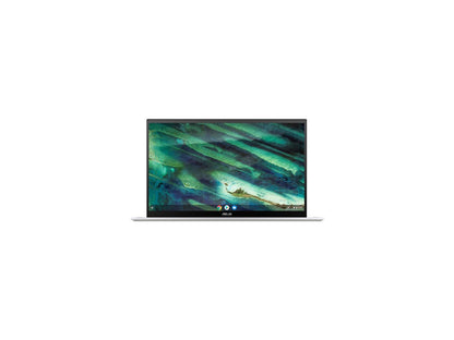 ASUS Chromebook Flip C436 2-in-1 Laptop, 14" Touchscreen FHD 4-Way NanoEdge, Intel Core i3-10110U, 128 GB PCIe SSD, Fingerprint, Backlit KB, Wi-Fi 6, Chrome OS, C436FA-DS388T, Magnesium-Alloy, Silver