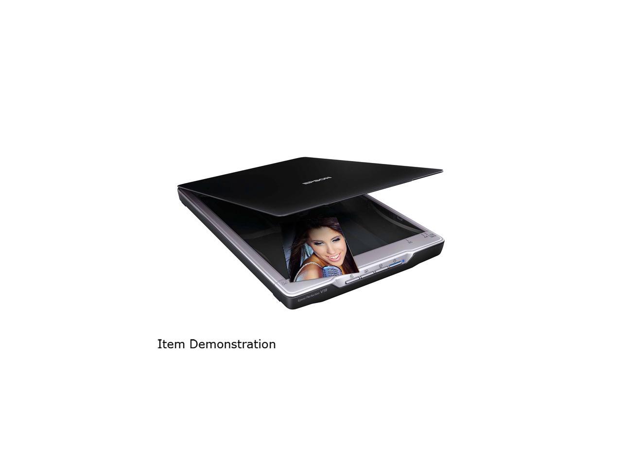 Epson Perfection V19 4800 dpi x 4800 dpi USB Color Flatbed Scanner (B11B231201)