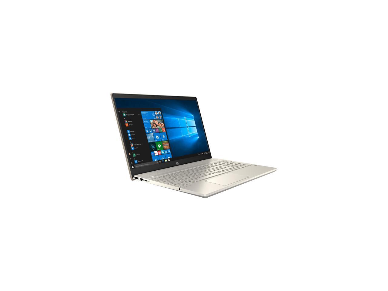 HP Pavilion 15-cs3077nr 15.6" Touchscreen Notebook - 1920 x 1080 - Core i7 i7-1065G7 - 8 GB RAM - 16 GB Optane Memory - 256 GB SSD - Warm Gold, Luminous Gold - Windows 10 Home 64-bit