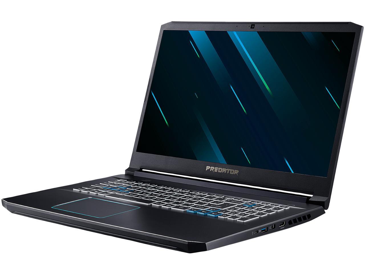 Acer Predator Helios 300 PH317-53-77HB 17.3" IPS Intel Core i7 9th Gen 9750H (2.60 GHz) NVIDIA GeForce GTX 1660 Ti 8 GB Memory 512 GB SSD Windows 10 Home 64-bit Gaming Laptop