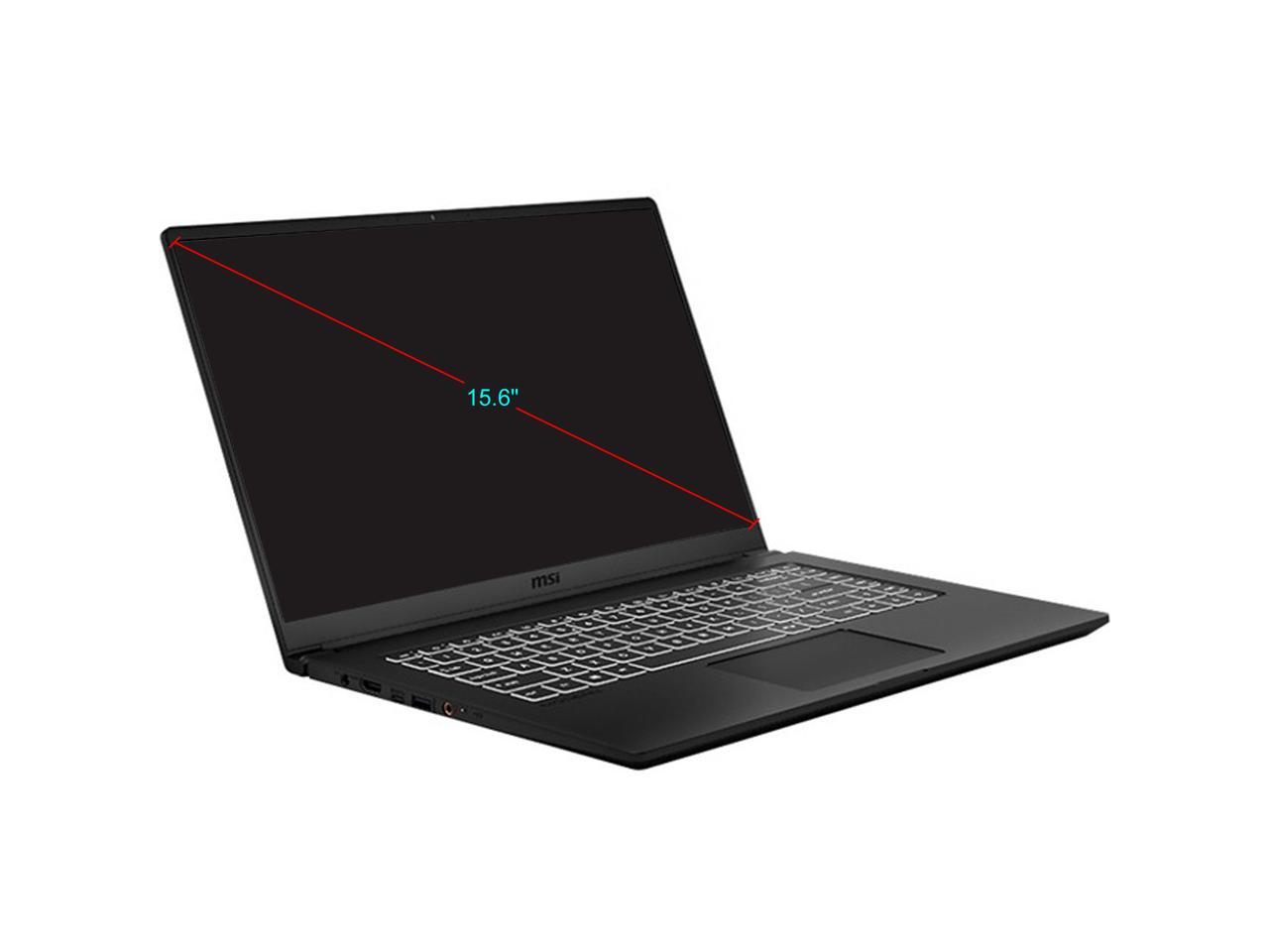 MSI Modern 15 A10M-262 15.6" Gaming Notebook - Full HD - 1920 x 1080 - Intel Core i5 (10th Gen) i5-10210U 1.60 GHz - 8 GB RAM - 256 GB SSD - Onyx Black - Windows 10 Pro - Intel - In-plane Switchi