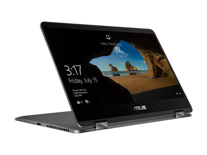 ASUS ZenBook Flip 14 Ultra Slim Convertible Laptop 14" Full HD WideView Touch, 8th-Gen Intel Core i7-8565U Processor, 16 GB LPDDR3, 512 GB NVMe PCIe SSD, GeForce MX150, Windows 10 - UX461FN-DH74T