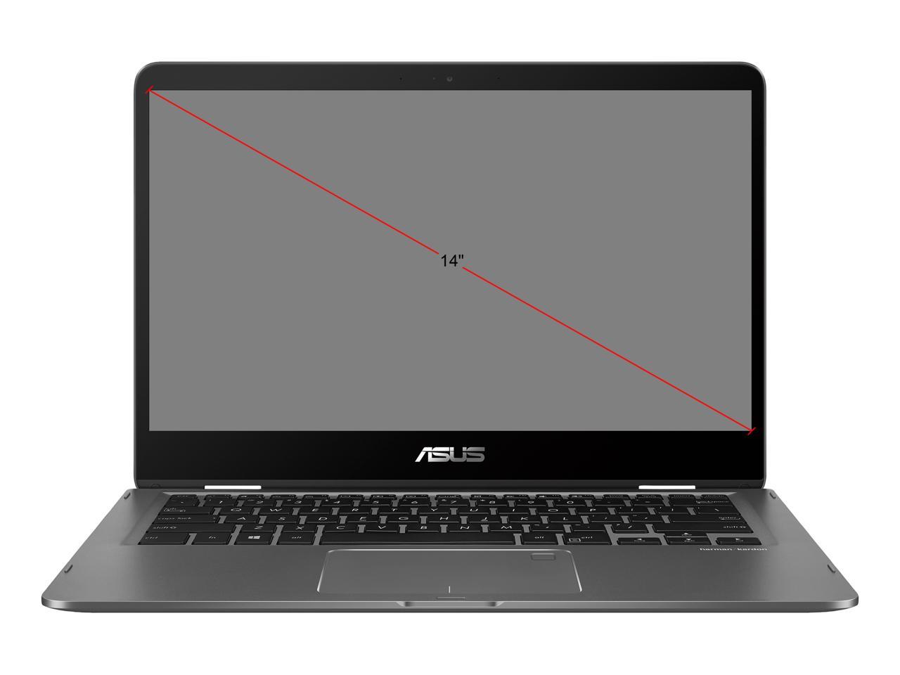 ASUS ZenBook Flip 14 Ultra Slim Convertible Laptop 14" Full HD WideView Touch, 8th-Gen Intel Core i7-8565U Processor, 16 GB LPDDR3, 512 GB NVMe PCIe SSD, GeForce MX150, Windows 10 - UX461FN-DH74T