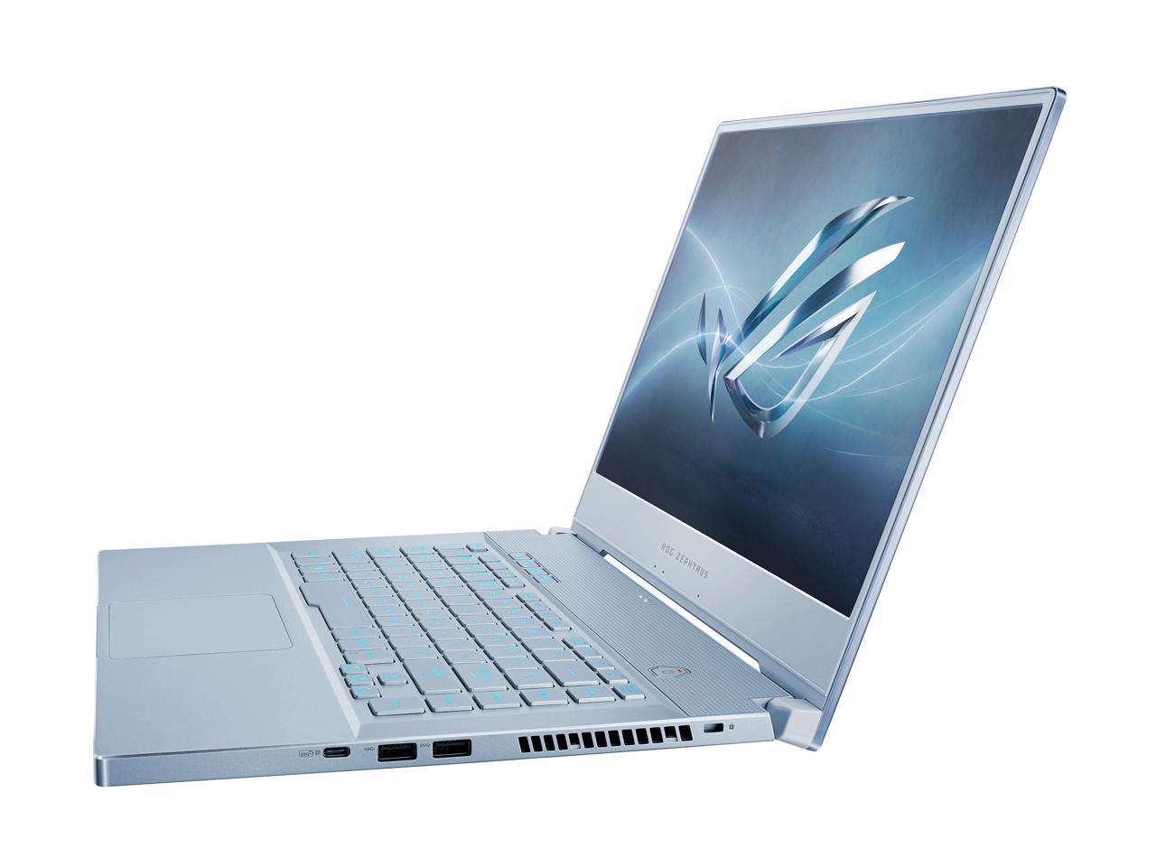 ROG Zephyrus M GU502GU-XH74-BL Gaming Laptop - 15.6" 240 Hz FHD IPS, GeForce GTX 1660 Ti, Intel Core i7-9750H, 16 GB DDR4, 512 GB SSD, Per-Key RGB, Windows 10 Pro, Glacier Blue