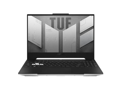 TUF Dash F15 FX517 FX517ZE-RS51 15.6" Gaming Notebook - Full HD - 1920 x 1080 - Intel Core i5 12th Gen i5-12450H Octa-core (8 Core) 2 GHz - 8 GB Total RAM - 512 GB SSD - Off Black - Intel Chip -