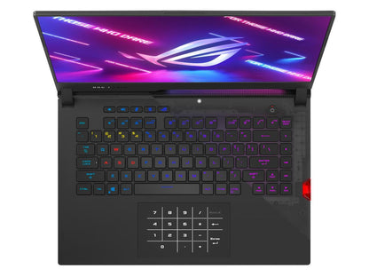 ASUS ROG Strix Scar 15 Gaming Laptop, 15.6â€? 300Hz IPS Type FHD Display, NVIDIA GeForce RTX 3080, AMD Ryzen 9 5900HX, 16GB DDR4, 1TB SSD, Opti-Mechanical Per-Key RGB Keyboard, Windows 11, G533QS-DS94