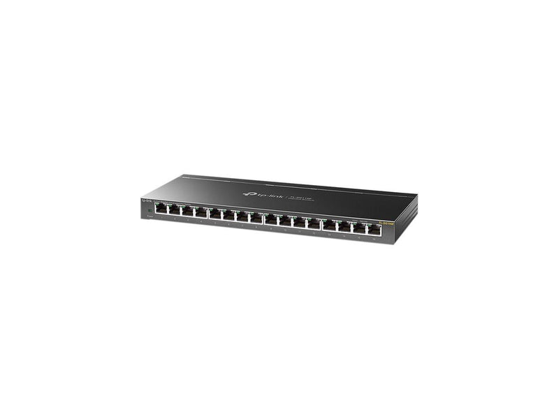 TP-Link 16 Port Gigabit Switch | Easy Smart Managed | Plug & Play | Lifetime Protection | Desktop/Wall-Mount | Sturdy Metal w/Shielded Ports | Support QoS, Vlan, IGMP and Link Aggregation (TL-SG116E)