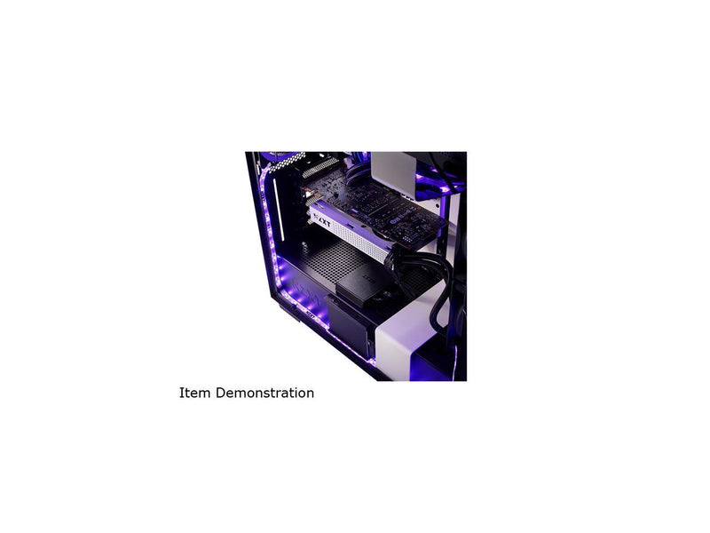 NZXT HUE 2 LED Strips Accessory - Two 200mm RGB LED Lighting Strips - Magnetic & Double-Sided Tape