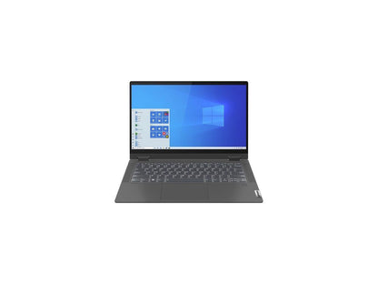 Lenovo IdeaPad Flex 5 14IIL05 81X1000AUS Intel Core i5 10th Gen 1035G1 (1.00 GHz) 8 GB Memory 512 GB PCIe SSD Intel UHD Graphics 14" Touchscreen 1920 x 1080 Convertible 2-in-1 Laptop Windows 10 Home 64-bit
