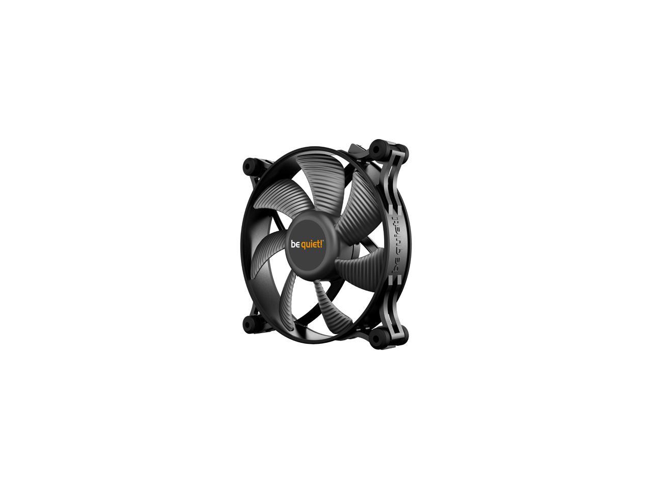 be quiet! Shadow Wings 2 120mm, Airflow-optimized Fan Blades, Whisper-quiet Operation and Reliable Cooling