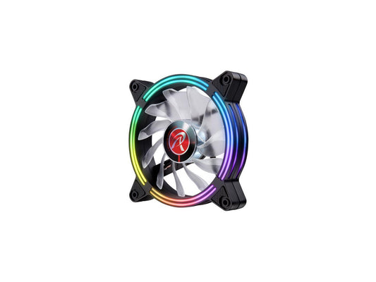 SKLERA 12 RBW ADD-1, Addressable RGB, compatible with ASUS/MSI 5V ADD header, designed with multiple circle LED ring and 21pcs LEDs, brings visible color and brightness uniformity from all directions