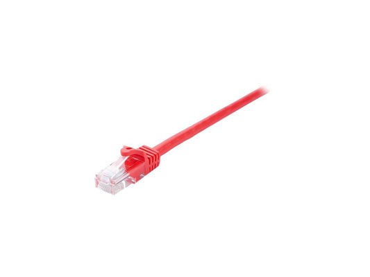 V7-CABLES V7CAT6UTP-01M-RED-1E 3FT 3.3FT CAT6 RED UTP NETWORK